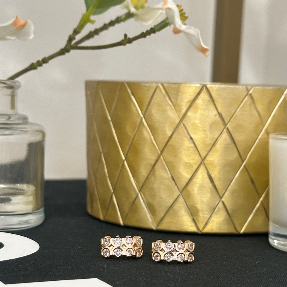 Ana Luisa Gold Hoop Earrings